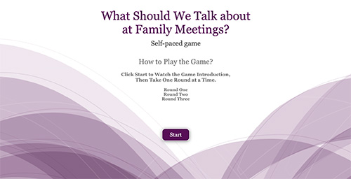 What Should We Talk About at Family Meetings?